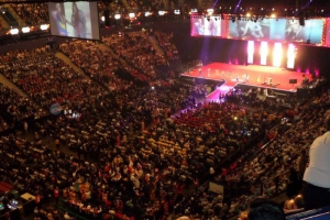 The convention was attended by around 30000
