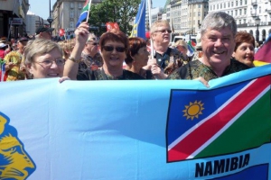 Hamburg Parade with around 25000 Lions