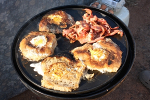 A great breakfast was the perfect start to the day