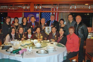 Dinner with the Vancouver Cambie Lions Club
